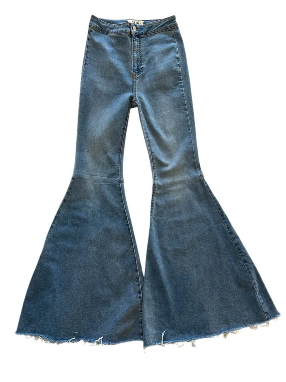 Free People We The Free Retro 70’s Boho Festival Indie High Rise Flared Jean-26 - Picture 3 of 7